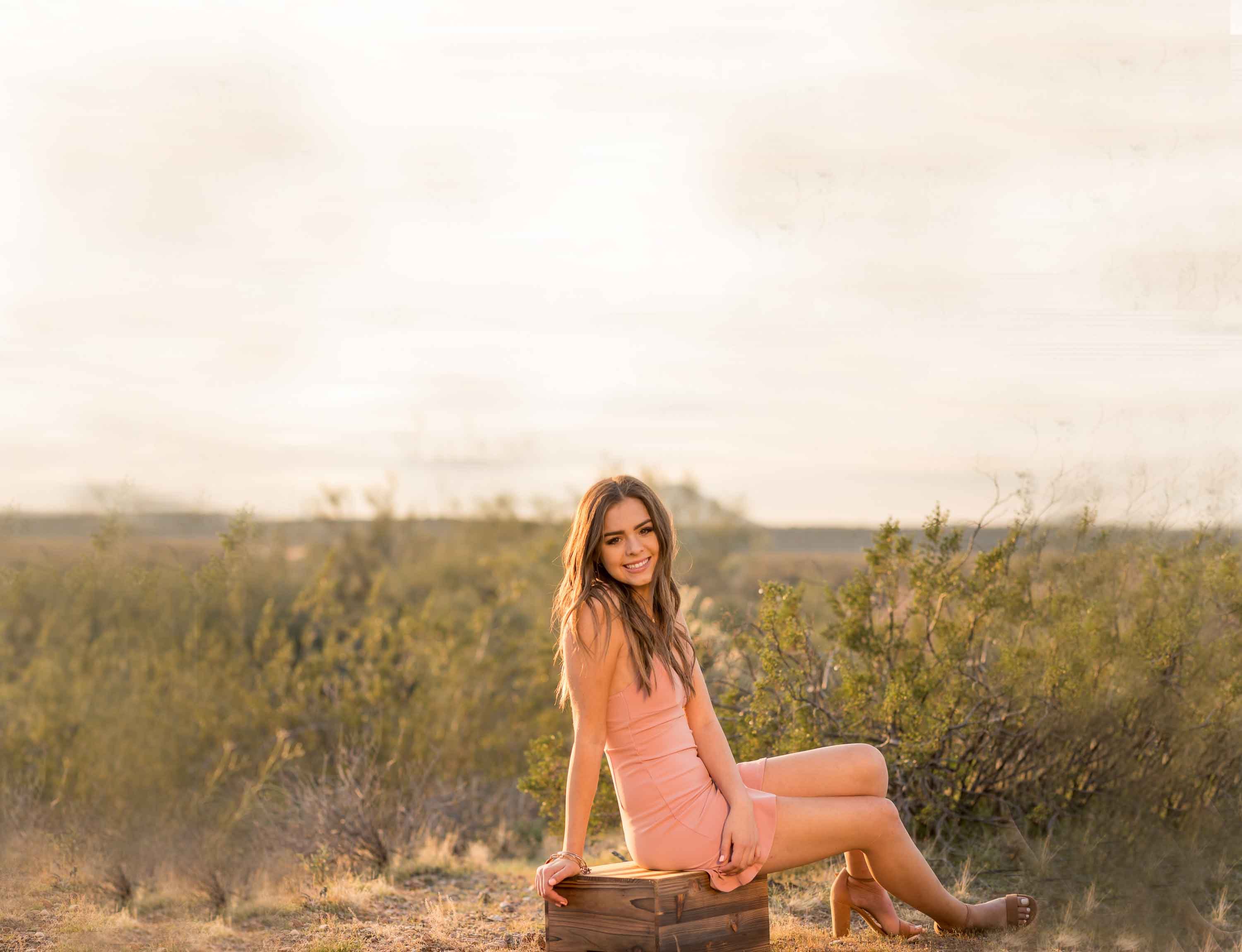Portrait session in the Arizona desert